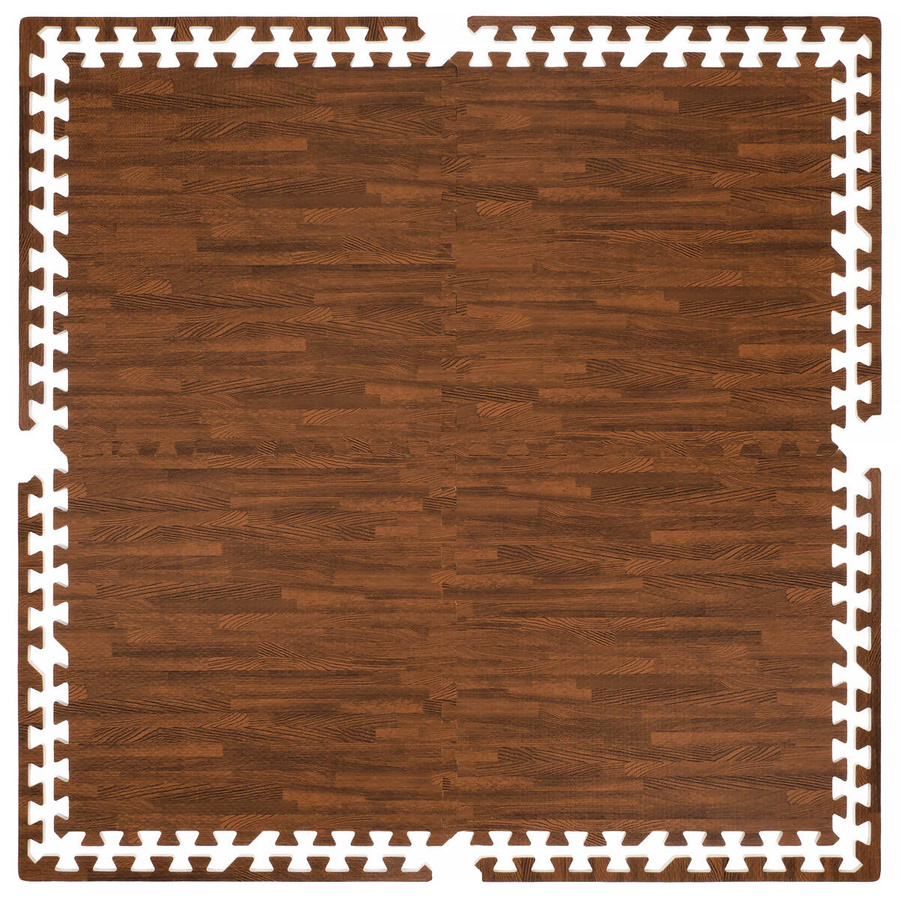 ZESTAW 6szt. Mata piankowa 1cm PUZZLE 60x60cm