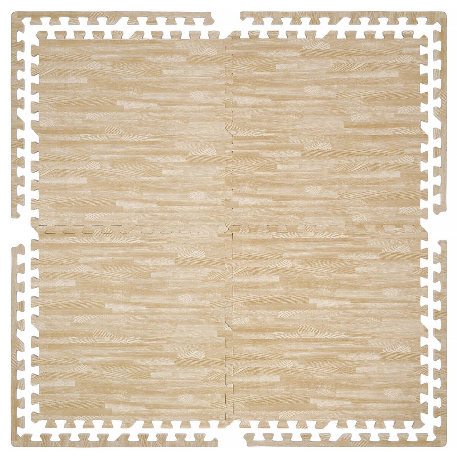 ZESTAW 6szt. Mata piankowa 1cm PUZZLE 60x60cm