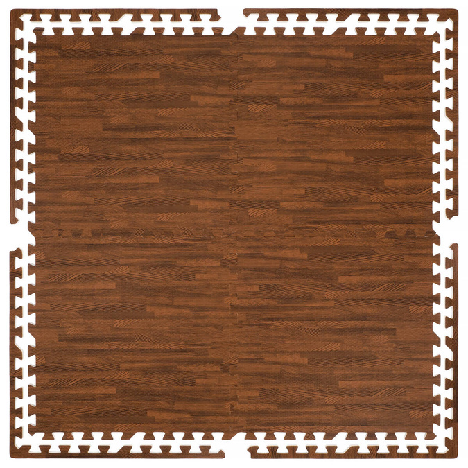 ZESTAW 6szt. Mata piankowa 1cm PUZZLE 60x60cm