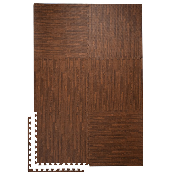 ZESTAW 6szt. Mata piankowa 1cm PUZZLE 60x60cm