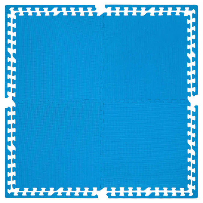 ZESTAW 6szt. Mata piankowa 1cm PUZZLE 60x60cm