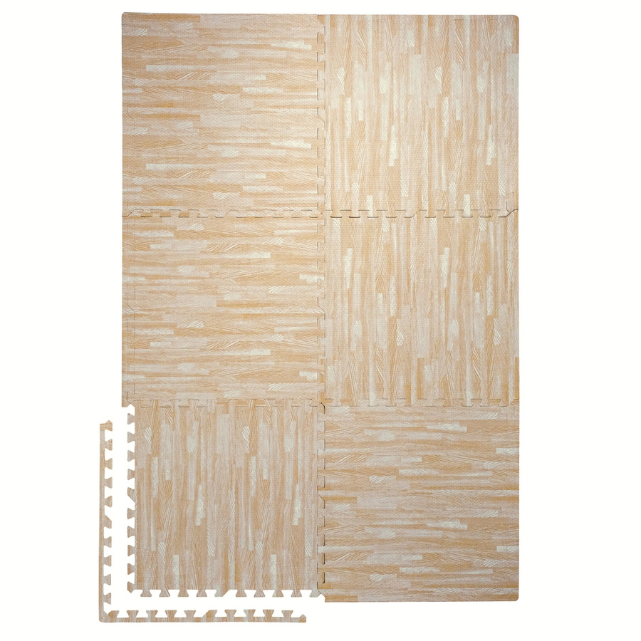 ZESTAW 6szt. Mata piankowa 1cm PUZZLE 60x60cm