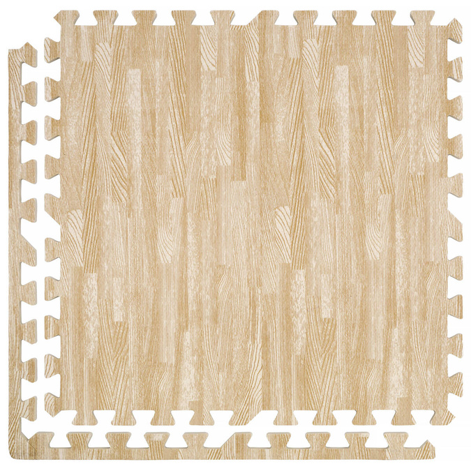 ZESTAW 6szt. Mata piankowa 1cm PUZZLE 60x60cm