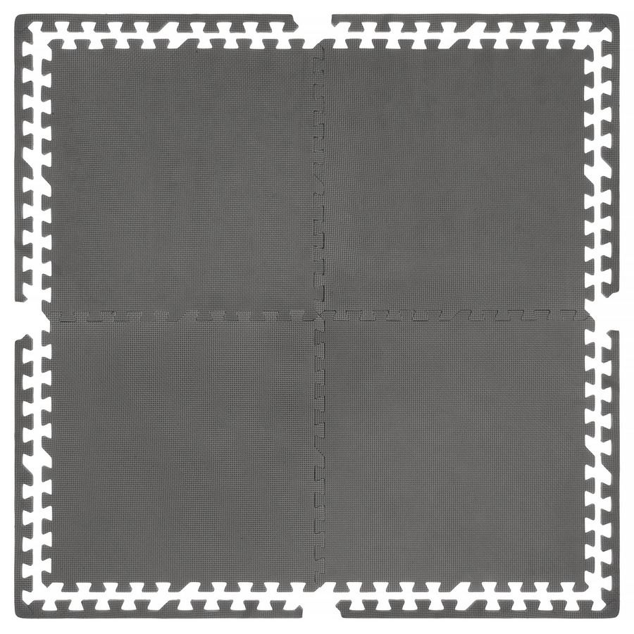 ZESTAW 6szt. Mata piankowa 1cm PUZZLE 60x60cm